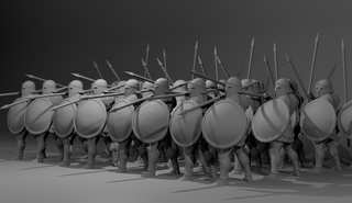 8 Falanges Hoplitas Atenienses+Stratego para Pepe