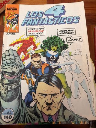 Comics los 4 fantasticos.
