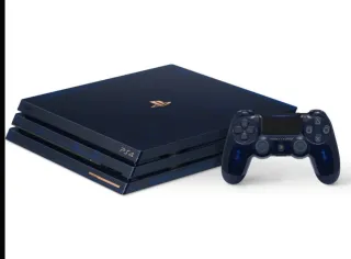 Ps4 Pro 1TB Jet Black poco uso