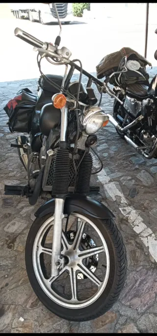 Kawasaki Vulcan EN 500 Custom Negra mate 60000 kms