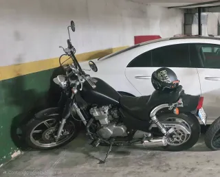 Kawasaki Vulcan EN 500 Custom Negra mate 60000 kms