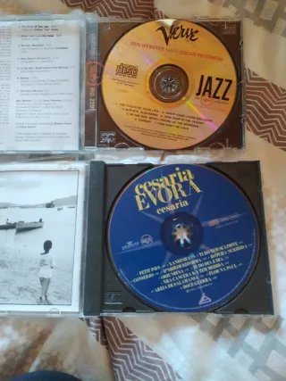 Pack 4 CDs Jazz Clásicos Verve cesaría evora...