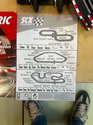 Circuito Scalextric Compac