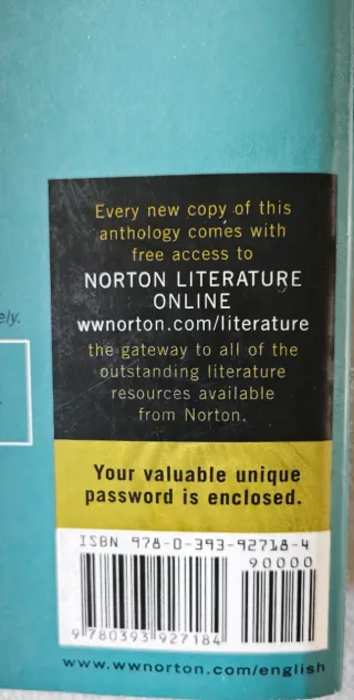 The Norton Anthology of English Literature, Vol. B