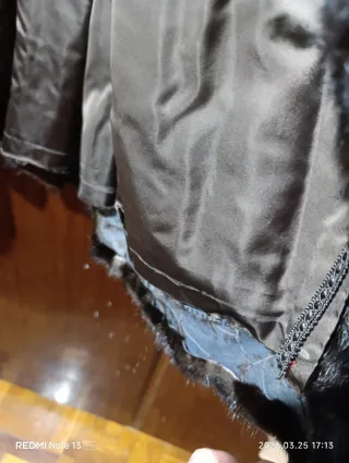 Abrigo chaquetón piel auténtica señora Talla M/L