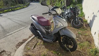 SYM Symphony 125 ST LC Gris/Burdeos