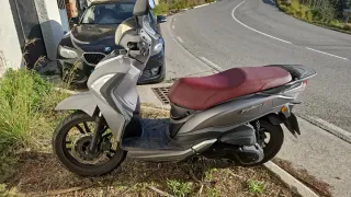 SYM Symphony 125 ST LC Gris/Burdeos