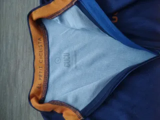 Maillot Cucu El Petit Ciclista Azul Naranja