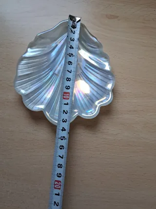 Concha Bautizo Nacarada Cristal Nueva Caja