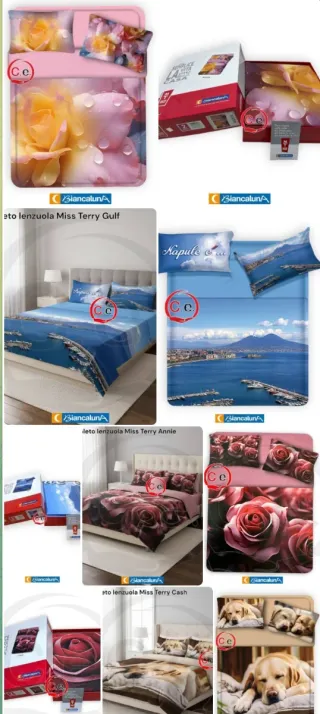 Completo Lenzuola 2 Posti Biancaluna