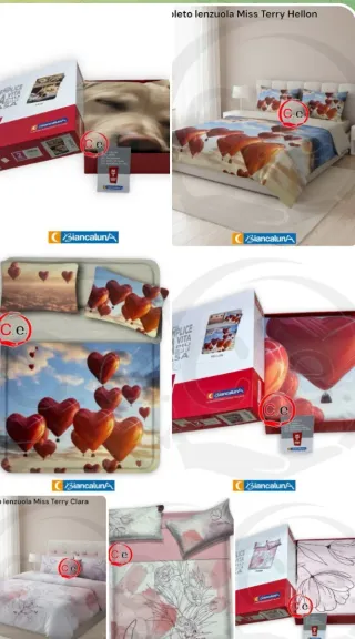 Completo Lenzuola 2 Posti Biancaluna