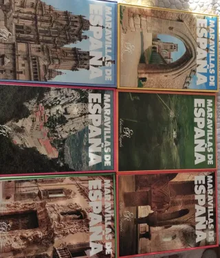 6 libros Maravillas de España