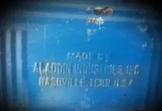 Antiguo cabás obrero norteamericano Nashville