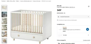 Cuna Ikea Myllra