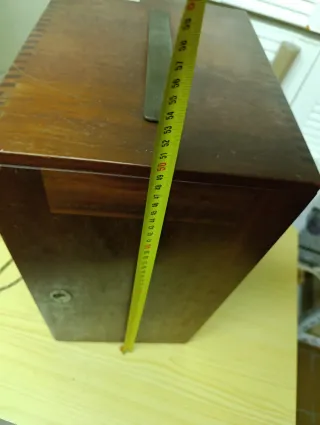 Microscopio Leica Binocular con caja