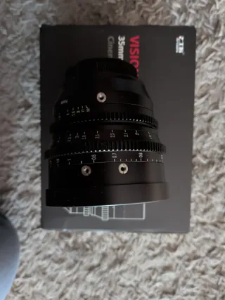 Objetivo 7Artisans 35mm T1.05 Cinema Montura L