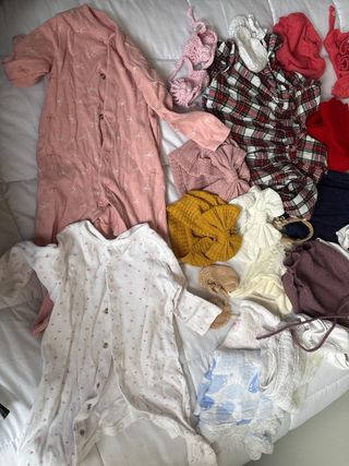 Lote Ropa Bebé Niña de 1 a 3 meses!!!