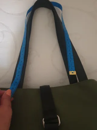 Bolso de Hombro Calvin Klein Verde y Negro