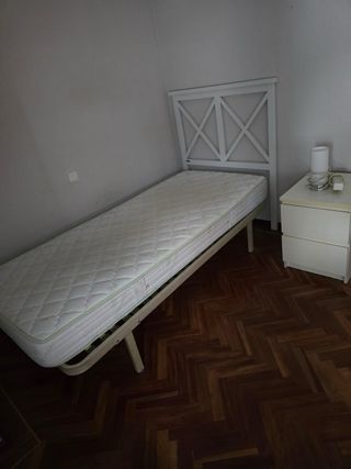 Somier 90cm con colchón