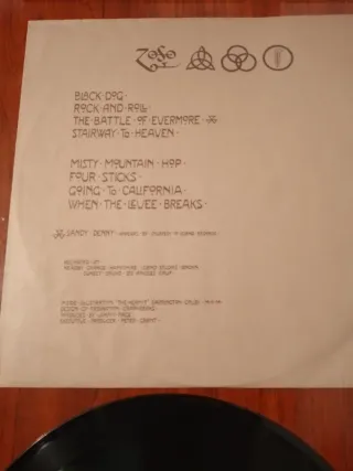 Vinilo Led Zeppelin IV Hard Rock