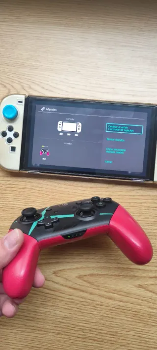 Mando Pro Xenoblade para Nintendo Switch 1 y 2
