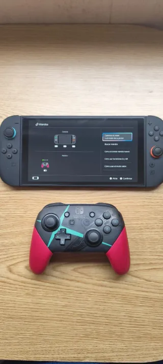 Mando Pro Xenoblade para Nintendo Switch 1 y 2
