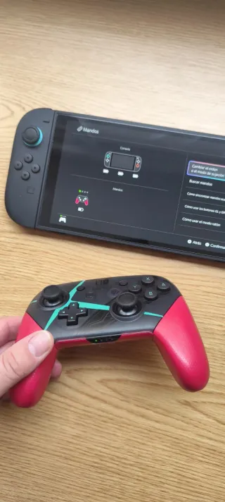 Mando Pro Xenoblade para Nintendo Switch 1 y 2