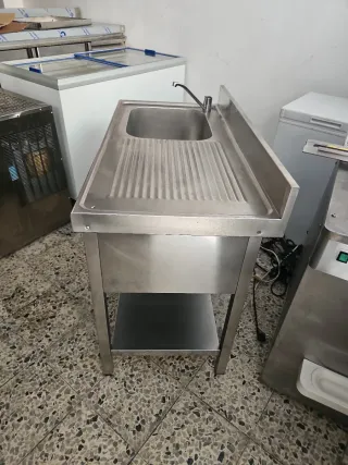 Fregadero industrial acero inoxidable