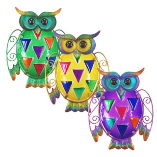 Búho Decorativo Pared 19x15 cm