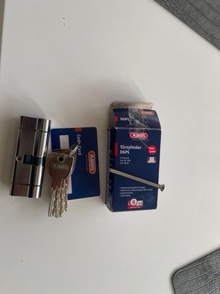 Cilindro seguridad ABUS D6PS, nueva.  L
