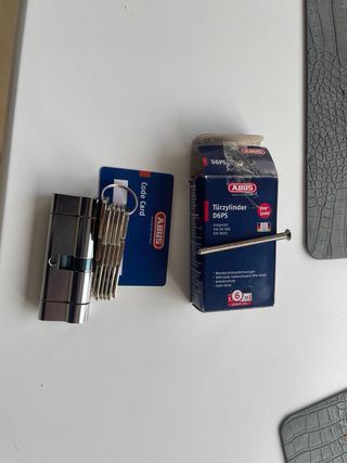 Cilindro seguridad ABUS D6PS, nueva.  L