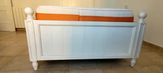 Cama individual 190x90 con colchón