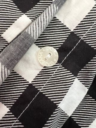 Camisa Dolce & Gabbana cuadros blanco y negro