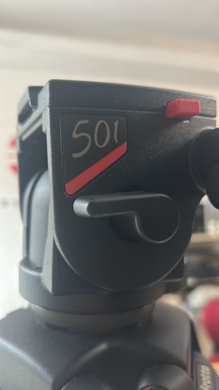Trípode Manfrotto M501+127. Profesional con Ruedas