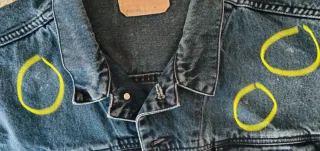 Chaqueta vaquera Levi’s auténtica – Talla L