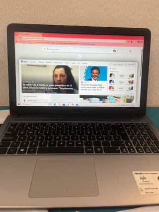 Portátil ASUS Negro/Gris