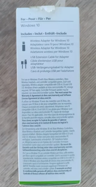 Adaptador Inalámbrico Xbox para Windows 10