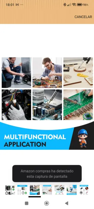 Soldador de estaño por USB Nuevo a estrenar