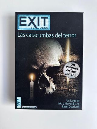 Juego EXIT Las Catacumbas del Terror