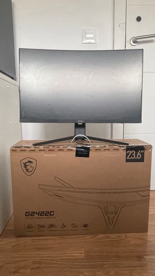pc gamer + monitor msi curvo