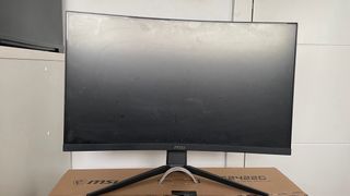 pc gamer + monitor msi curvo