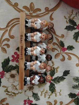 Figuras de futbolistas Real Madrid