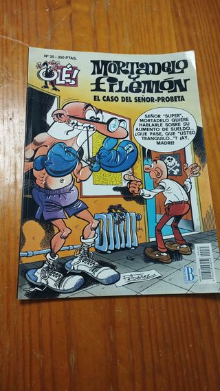 El caso del señor-probeta (Olé! Mortadelo 35) (...