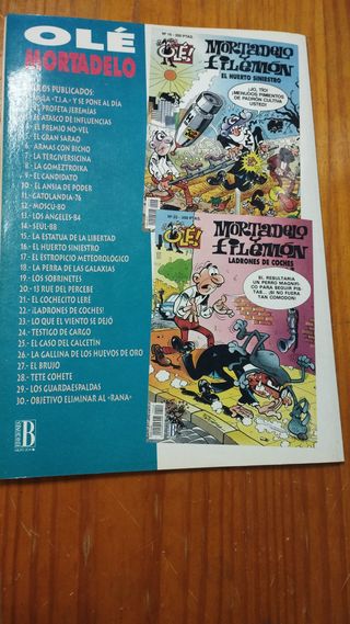 El caso del señor-probeta (Olé! Mortadelo 35) (...