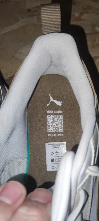 Scarpe Puma Beige e Bianche