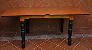 Mesa de comedor extensible madera de 180x90x76