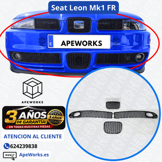 (ÚLTIMA UNIDAD) Pack Rejillas Seat Leon Mk1 FR