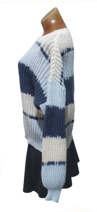 Jersey de punto suave con rayas