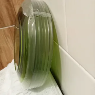 6 Platos Duralex Verdes 24cm Nuevos.Hondos