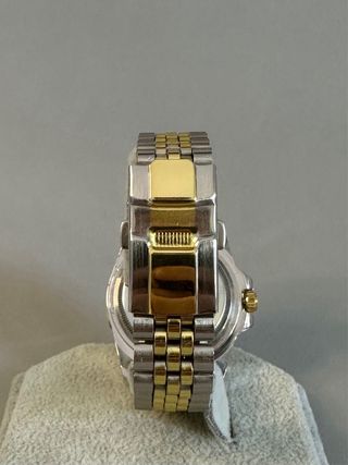 Seiko Mod Submariner Verde y Oro Cuarzo - 40mm